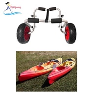 [Whweight] Boat Kayak Canoe Cart Float Mats with Airless Tires Canoe Transport Cart
