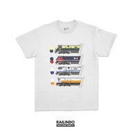 KATUN Railindo - Premium Train Loko Series V4.0 Kids T-Shirt - 100% Premium Cotton