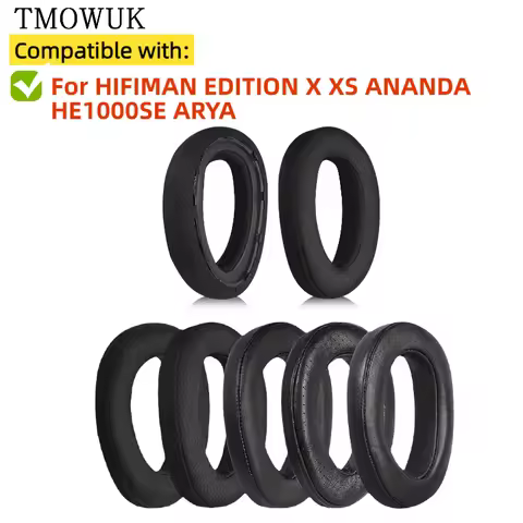 Cooling Gel Football mesh memory sponge Ear Pads for HIFIMAN EDITION X XS ANANDA HE1000SE ARYA Headp