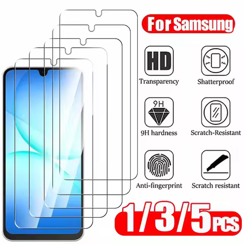 1/3/5 PCS HD Screen Protector For Samsung A17 A16 A15 A25 A24 A56 A36 A55 A54 A53 A52 A52S A51 Tempe