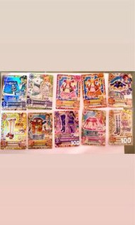 星夢學園偶像活動卡 (小莓 小蘭 小葵 乙女 )稀有卡