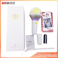 HIMISS IU แท่งไฟกะพริบ U3.0กับไฟเรืองแสง Led ในคอนเสิร์ตพัดสีดำสนับสนุนแท่งไฟอุปกรณ์ปาร์ตี้สำหรับบรร