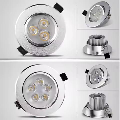 Recessed Light LED downlight SOPT Hot Sale 6W 9W 12W 15W 21W AC220V LED Ceiling Downlight Dimmable l