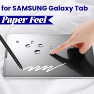 Paper Feel Film for Samsung Galaxy S8 S7 Plus Tab S7FE S6 Lite 10.4 S9 fe S9+ A9 Plus Soft PET Screen Protector Painting Drawing Film