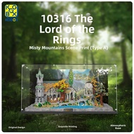 KGBOX | Dustproof Display Case for Lego 10316 Rivendell