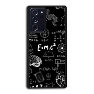 Softcase Hardcase Casing Custom Samsung Galaxy Note 20 10 9 8 FE Ultra Plus Chemical Formula Einstei