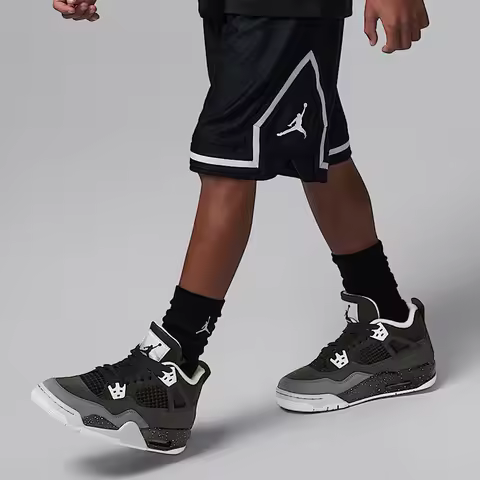 Nike genuine Air Jordan 4 GS women's large children's shock-absorbing sports shoes FQ8213-002