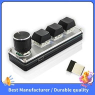 【NEW】3 Keys Wireless Customizable Keyboard 2.4G USB 2 Modes Multi-Functional Hot-Swappable Keys Hot-