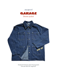 SAY APPAREL: Garage denim jacket