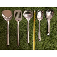 Senduk Lauk Stainless Steels Hotel Quality Serving Spoon Kari Curry Rice not QUEENS CUTLERY LADLE CORELLE INSPIRED SET