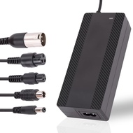 42V 2A Electric Scooter Charger for 36V Lithium Battery, 5-in-1 Plug Ebike Charger for Gotrax, Jetso