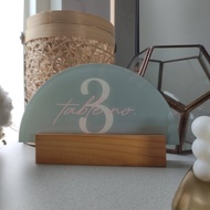 TABLE NUMBER TABLE NUMBER PHOTO PROPERTY/ TABLE NUMBER STANDEE/ WEDDING TABLE NUMBER/ BIRTHDAY TABLE