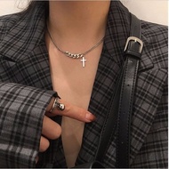 Korean Fashion Cross Pendant Necklace for Women i31