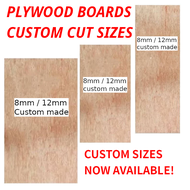 CUSTOM PLYWOOD BOARD CUT 8MM AND 12MM NOW AVAILABLE