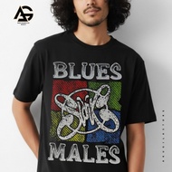 SLANK T-SHIRT - AG STORE - BLUES MALES