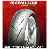 TAYAR NVX Scooter Swallow Razor SB148 Bunga Deli Tire Slash SB-148 Tubeless 80/90-14 90/90-14 110/80