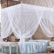 Romantic Princess Lace Canopy Mosquito Net No Frame for Twin Full Queen King Bed Bedcover Curtain For Baby Kids Reading