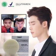 BPOM AMPUH Sabun Glutamen Skincare Pria sabun muka glowing dan putih cowok pemutih kulit wajah pria