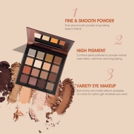 IMAGIC Star Temptation 16 Color Eyeshadow Plaette  Earthy Tangerine Brown Matte Pearlescent Eyeshado