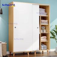 Sliding Door Wardrobe Nordic Sliding Door With Mirror Small Multi-Smell Wardrobe Keduoaiai1