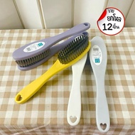 (Sold In Dozens Of 12 Pieces) Shoe Brush Multipurpose Size 1.8*18.1 Cm. Easy To Hold Multicolor Scru