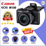 CANON EOS M100 Kit 15-45mm IS STM / Kamera Canon M100 Original &amp; Baru