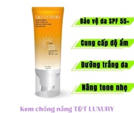 Kem chống nắng T&T LUXURY Pink Tone Up SPF 55+/PA++++ ( 60ml)