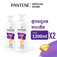 [จัมโบ้แพ็ค] แพนทีน โปร-วี สูตรฟื้นบำรุงผมแห้งเสีย แชมพู 1.2 ลิตร. x2 ผลิตภัณฑ์ดูแลผม บํารุงผม Pante