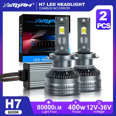 XSTORM H4 LED Headlight Canbus 400W 80000LM H1 H7 H11 LED Lights Bulbs for Car 6005 HB3 9006 HB4 Car