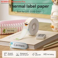 NIIMBOT Label Sticker  D11/D110/D101 Thermal Label Printer Consumable Thermal Label Tape Roll Label 