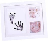 Toyvian Hand and Footprint Clay Photo Frame Babyboy Baby Gifts Infant Photo Frames Wall?handprint?kit Mirror Frame Kit Baby Photo Rack Baby Kit White Stickers. Decorate Newborn Desktop