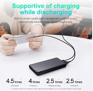 Charger / Baseus 10000mAh mobile power supply for iPhone mobile phone external battery pack mini mobile mobile power dual USB charger Powerbank