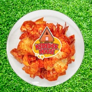 COMBO JIMAT A (KEREPEK UBI PEDAS BASAH 450G+KEREPEK UBI SALTED EGG 450G+JEJARI UDANG 450G+KEREPEK BA
