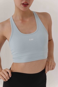 8AM - cara crop บราออกกำลังกาย ฟองน้ำเย็บติด