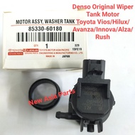Denso Original Wiper Tank Motor Frt 85330-60180 / 060210-4650 Toyota Vios/Hilux/Avanza/Innova/Alza/R