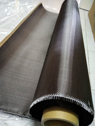 AAA ผ้าคาร์บอน​แท้​  ลาย1  ผ้าคาplain  weave เคฟล่า สีดำ 3k  น้ำหนัก​  205​ กรัม​ ผ้าลายคาบอน carbon cloth toray​ yarn.black kevlar กว้าง​ 150 ซม​ ยาว​ 100ซม​   เงางาม
