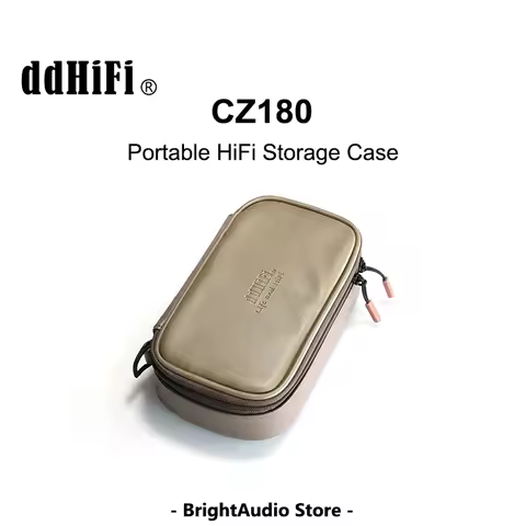 DD ddHiFi CZ180 Portable HiFi Storage Case Box for Earphone / DAC / AMP / HIFI Player Interior Size 