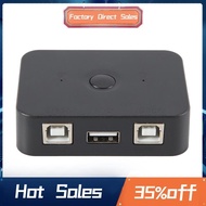 USB Printer Sharer Device 2 Ports USB2.0  Printer Sharing Peripheral for Printer USB Splitter Sharin