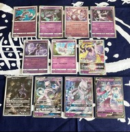 PTCG 日版 超夢夢 超夢 v-union 夢夢 vmax gx pokemon card mewtwo  mew