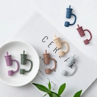 Oolab杯款矽膠防塵【細】吸管蓋 (七色)