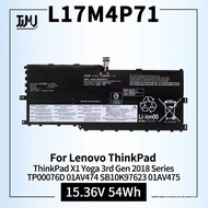 🔥L17M4P71 L17C4P71 L17M4P73 Laptop Baery for L.enovo ThinkPad X1 Yoga 3rd Gen 2024 Series 20LD 20LE 