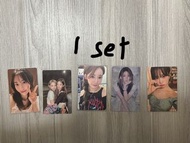 Lesserafim小卡，Sakura小卡，chaewon小卡，Kazuha小卡