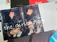 Blackpink Rose 朴彩英 親筆簽名小卡