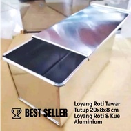 20x8x8 cm Bread Pan with Lid | Aluminum Bread & Cake Pan