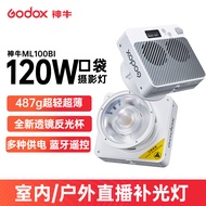 Godox Godox ML100Bi Fill Light 120w Photography Light Live Photography Photography Portable Handheld