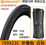 Continental Ultra Sport 3 lll 700X23C 25C Road Bike Foldable Tires