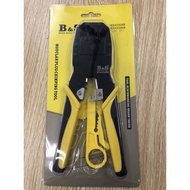 BS Golden Network Press Pliers433468 – Press, Cut, Strip 4P/6P/8P Network Cable, Durable Design, Eas
