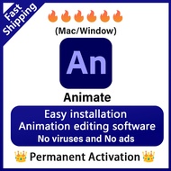 🔥👑Adobe Animate V2024 NEW Version Lifetime Use Windows/MacOS