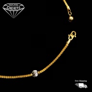 Sms DEEN Anklet, ±4.7GM - Gold 916gold - Foot Chain