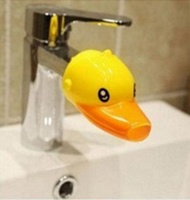 兒童水龍頭滑槽水龍頭延伸器兒童洗手輔助器【黃鴨子】#HKK